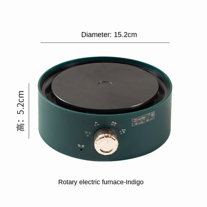 Round Electric Magnetic Induction Cooker Burner Commercial Hot Pot Heating Stove Plate Heater Furnace Stove for Cooking
