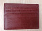 Custom Company Logo Cowhide Card Holder Woman Man Fashion Slim Mini Card Bag Genuine Leather Engrave Name Luxury Casual Purse