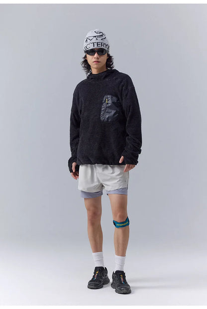 Thermolite® All Season 190g Ultra-light Breathable Thermal Hoodie, Urban Outdoor Techwear Mid-layer with Thumbholes & Zip Pocket