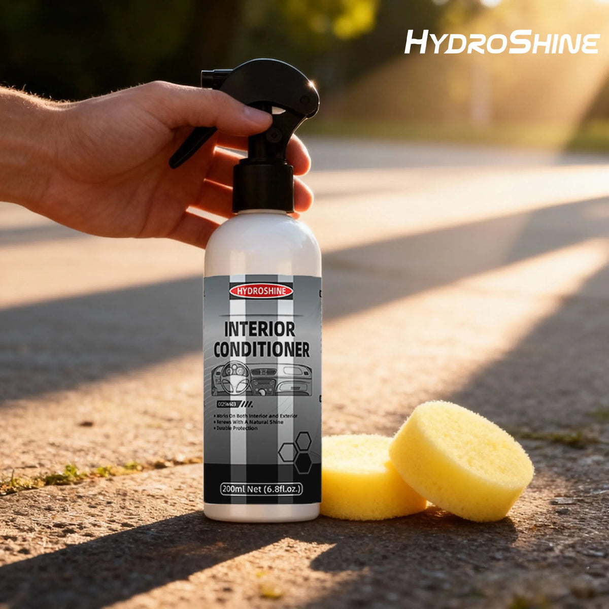 Hydroshine Car Interior Conditioner Interior Plastic Restore Wax Coat Exterior Cleaner Multifunctional Leather Care Maintenance