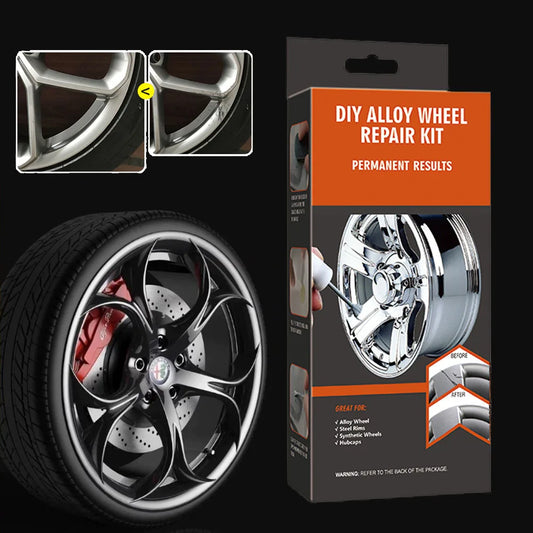DIY Wheel Paint Repair Kit Car Alloy Wheel Scratch Fix Tool for Rim Surface Damage Auto Rim Dent Care Wheel Refurbished Kit