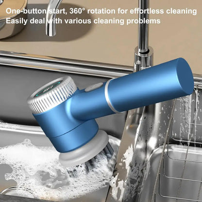 Zai Xiao Bathroom Professional Cleaning Automatic Handheld Rechargeable Electric Cleaning Brush Kitchen Dishwashing Pot Shoe Bot