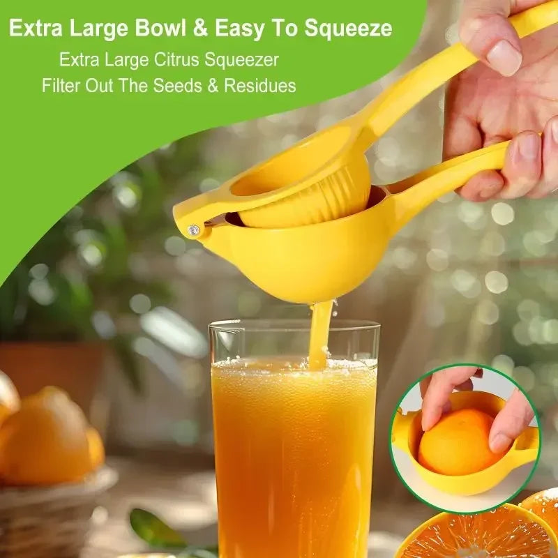 Manual Lemons Press Lemon Squeezer Kitchen Tool for Citrus Lemon Can Be Washed with Dishwasher Manual Juicer Lemon Lime Juicer