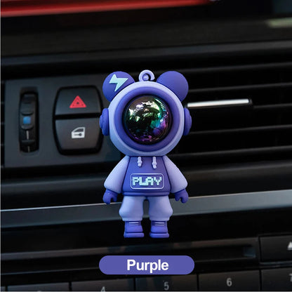 Car Air Outlet Perfume Clip Cartoon Astronaut Air Freshener Conditioning Air Outlet Aromatherapy Car Interior Decoration