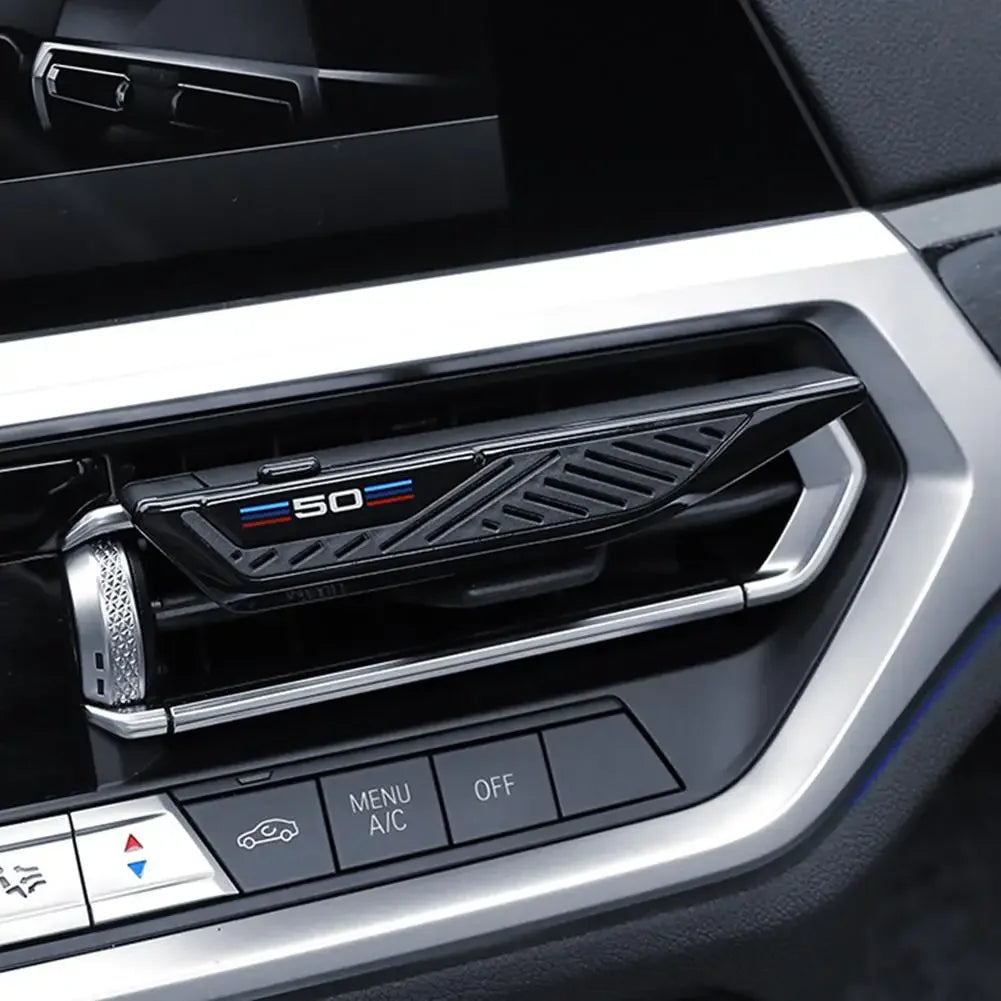 Suitable for BMW car mounted aromatherapy blade air outlet bracket 3 series 5 series X1X3X5 automotive solid fragrance cream int