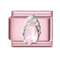 Pink Color Y2K Butterfly Star Bow Rabbit Heart Pendant Italian Charm Links Fit 9mm Stainless Steel Bracelet DIY Making Gifts