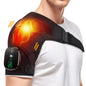 Electric Heating Shoulder Massage Belt Back Shoulder Brace Shoulder Support Adjustable Led Hot Compress Heating Shoulder Shawl