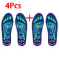 Plantar Acupoint Massage Insoles Men Women Magnetic Therapy Massage Insole Arch Support Orthopedic Shoe Pads 2Pcs/4Pcs