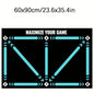 New football control training mat | Stable, quiet rubber bottom | Digital guidance design | Enhances ball feel, daily training