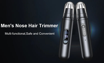 Electric Nose Hair Trimmer Portable Painless Clipper for Men And Women Waterproof Ear And Eyebrow Trimmer for Face Hair Clean