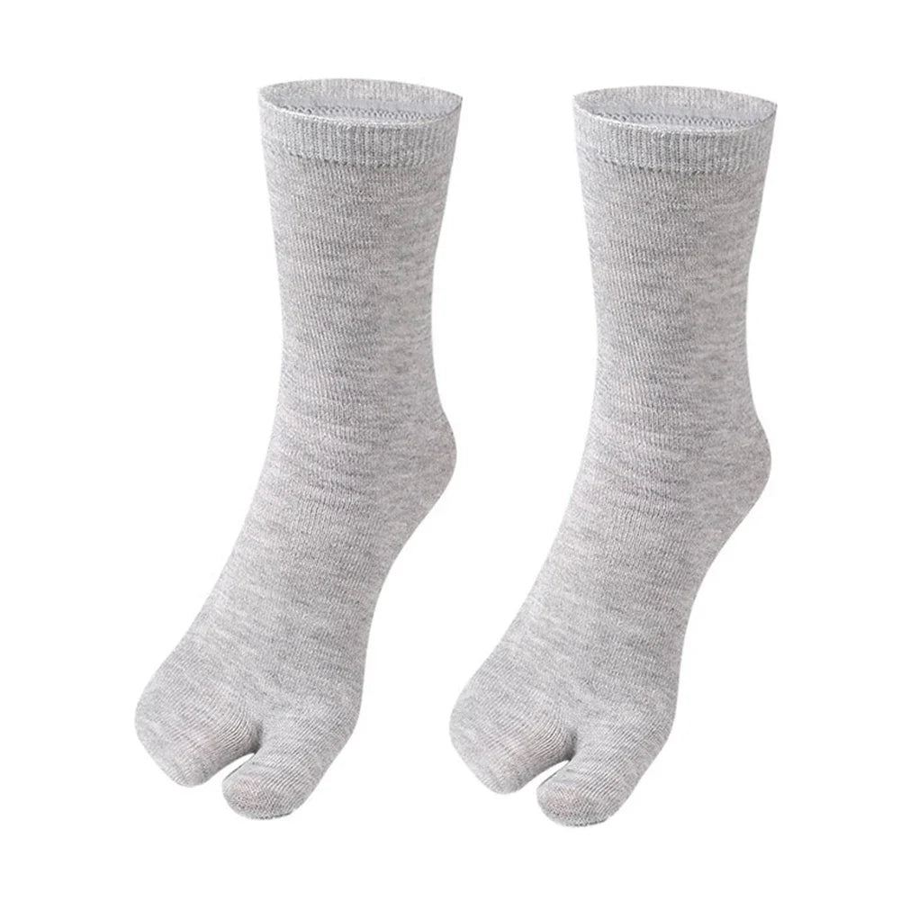 1-5PCS Women/Men Unisex Japanese Kimono Flip Flop Sandal Split Two Toes Sock Tabi Geta Cotton Socks New Arrival