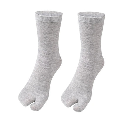 1-5PCS Women/Men Unisex Japanese Kimono Flip Flop Sandal Split Two Toes Sock Tabi Geta Cotton Socks New Arrival