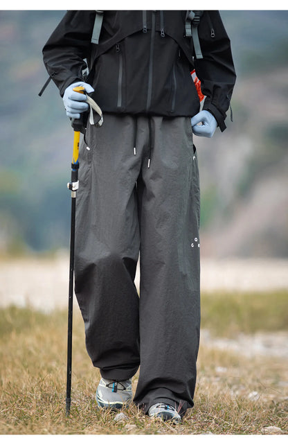 TFETTERS 2026 Spring New Arrival Outdoor Cargo Pants Man Water Repellent Windproof Oversized Curved Blade Techwear Trousers Men