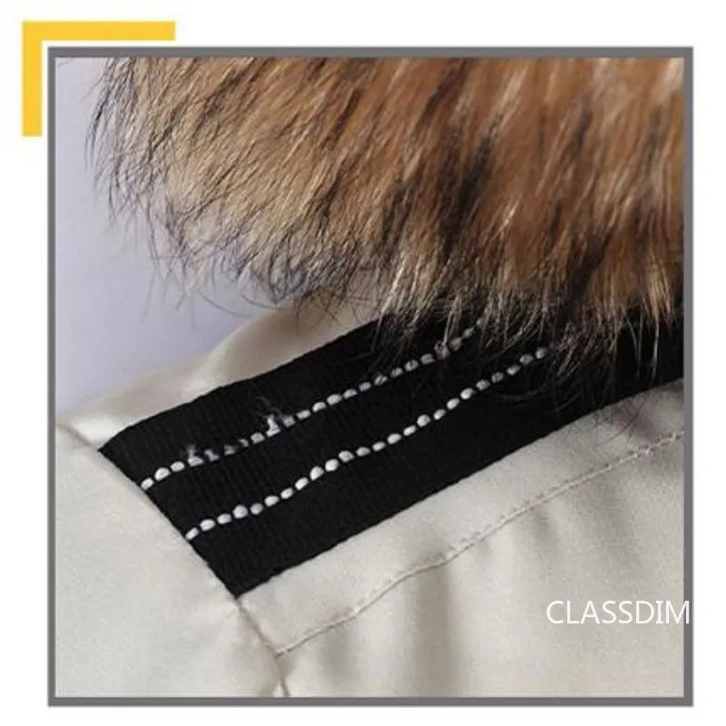 Men Winter Duck Down Coats Hooded Fur Collar Casual Long Puffer Jackets Quality Male Outdoor Windproof Warm Winter Parkas 4XL