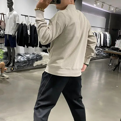Men's Clothing Icon V Neck Cardigan Knit Sweater Male with Pockets Jumpers Tops Best Selling Products 2025 New in Knitwears A X