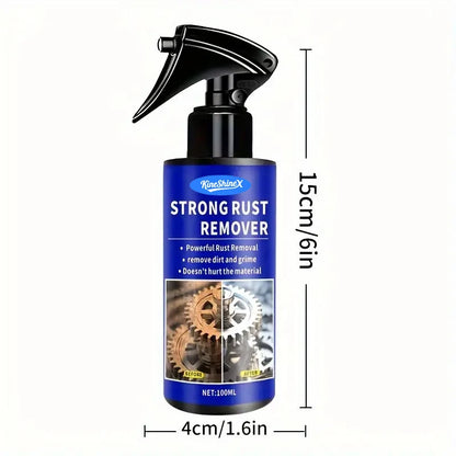 Automotive Car Rust Remover Spray Clean Metal Iron Quickly Auto Exhaust Pipe Rust Derusting Spray Stain Removal Agent