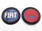 1pcs 3D 9.7cm 8.5cm 7.5cm ABS Car Front Logo Front Grill Rear Bumper Tail Door Trunk Emblem Sticker Styling Accessories For FIAT