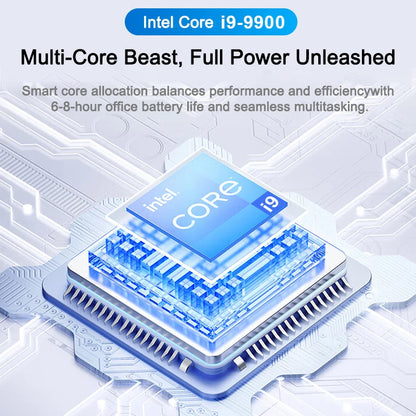 2026 LENO 15.6" Laptop Windows 11 32GB 2TB Intel Core i9 9900 1920*1080 HD Gaming Computer PC Gamer office Ultra Slim Notebook