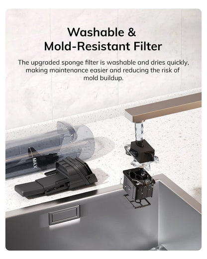 ILIFE W90 Pro Cordless Vacuum Cleaner Mop Wet & Dry, 7000Pa Suction, One Tap Self-Cleaning, Floor Washer, LED Display, Large Dual Water Tank, Upgraded W90