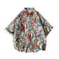 2025 Summer Men's Panda Hawaiian Shirts Loose Breathable 3d Printed Short Sleeve Beach Casual Shirts Hip Hop Streetwear