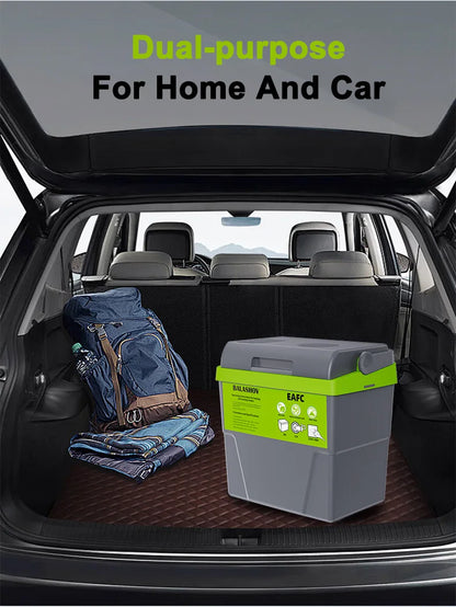 20L Portable Refrigerator Car Home Dual Use Mini Cooler Warmer Fridge for Outdoor Travel Camping Picnic Vehicle Truck Office