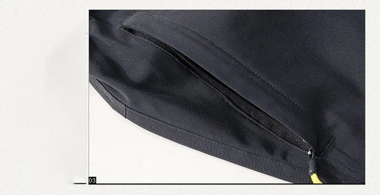Longe Summer Quick Dry Hiking Pants Men Stretch Waterproof Tactical Pants Zipper Pockets Trousers Lightweight Fishing Pants