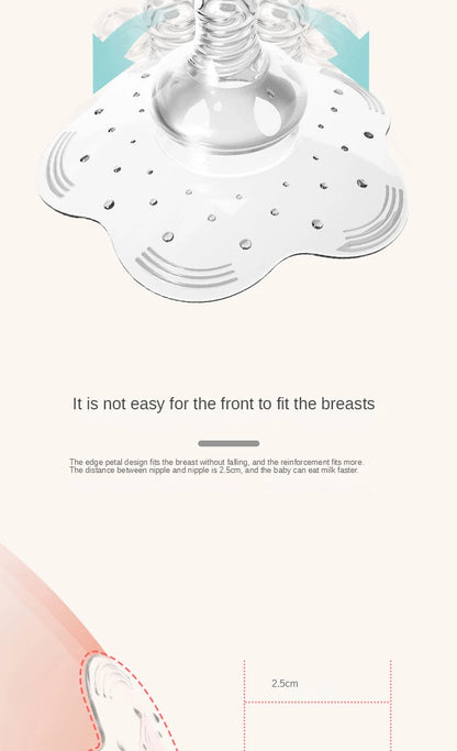 Silicone Nipple Protector Breastfeeding Mother Protection Shields Milk Cover Popular Milk Nipple Anti-overflow Breast Pad New