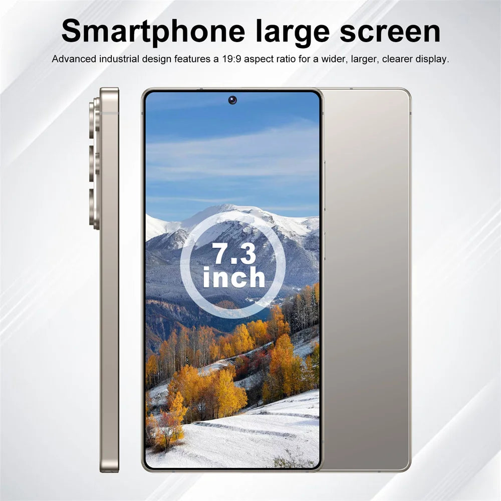 2026 Original Smartphone For S26 Ultra 5G 7.3HD AI 8-Core Dual Sim Card 16G+1TB Cell Phone Android Mobile Phones Unlocked