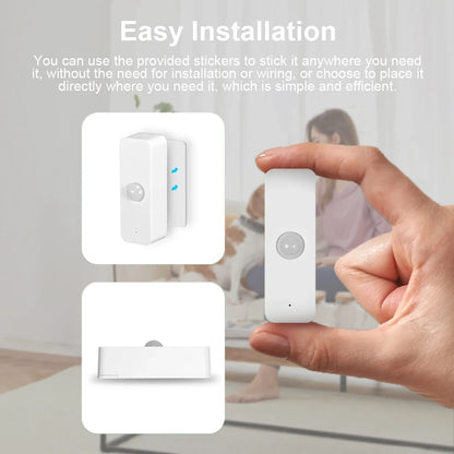 Tuya WiFI Motion Sensor PIR Smart Human Body Home Burglar Sensor APP Remote Control Smart Life For Smart Home Work With Alexa