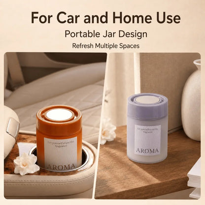 Solid Car Air Fresheners For Universal Vehicles Odor Eliminator Long Lasting Fragrance Interior Aroma Gel Auto Accessories Decor