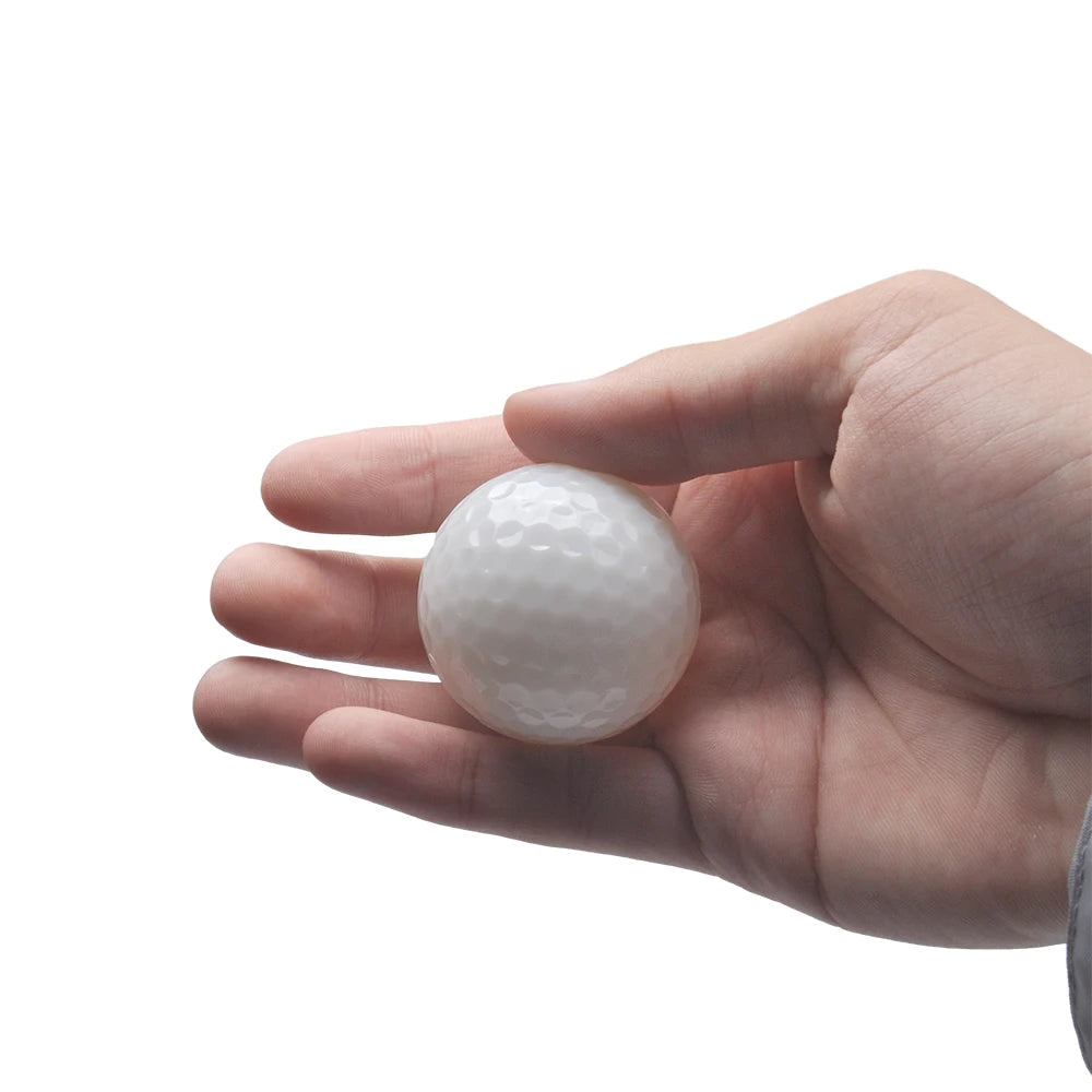 Durable Luminous Golf LED 3-layer Practice Ball Glitter Long Lasting Bright Golf Balls  Glow In The Dark For Night Practice 골프