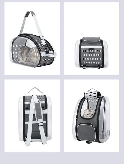 2026 New Pet Stroller 4-Wheel Foldable Jogger for Small Medium Dogs Cats, Lightweight Travel Carrier with Detachable Basket