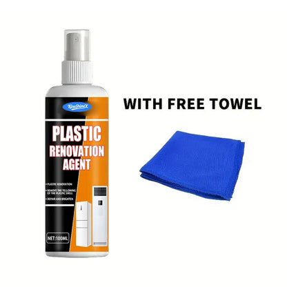 General Household Plastic Repair Agent Plastic Renovation Spray Easily Removes Scratches, Oxidizes, Yellows and Repairs