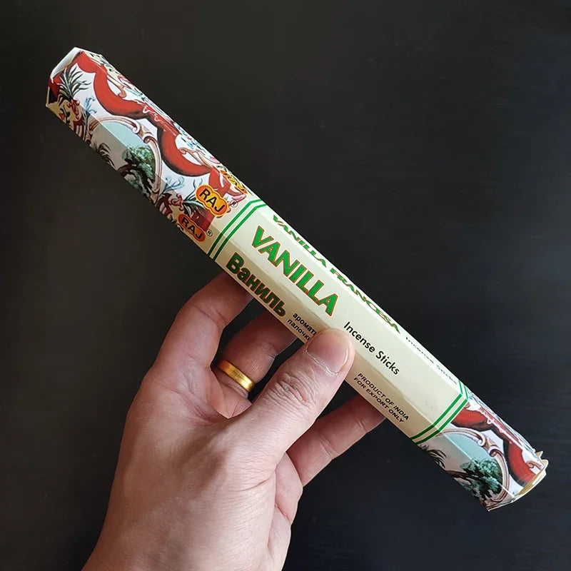 T Fragrances India Incense Stick Handmade Aromatherapy Sticks 20 Sticks Per Box Sandalwood Lavender Meditation Incenses