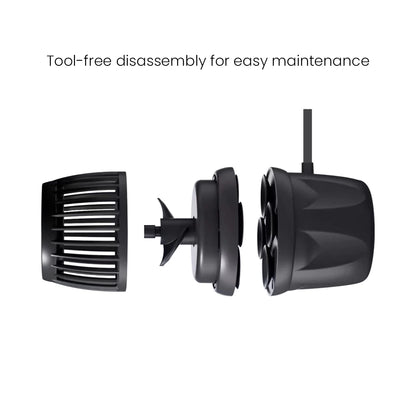 Jecod Jebao Dmp-5/15/25/35/45 New Smart Bluetooth App Control Cordless Aquarium Wavemaker Pump Freshwater Saltwater Fish Tank