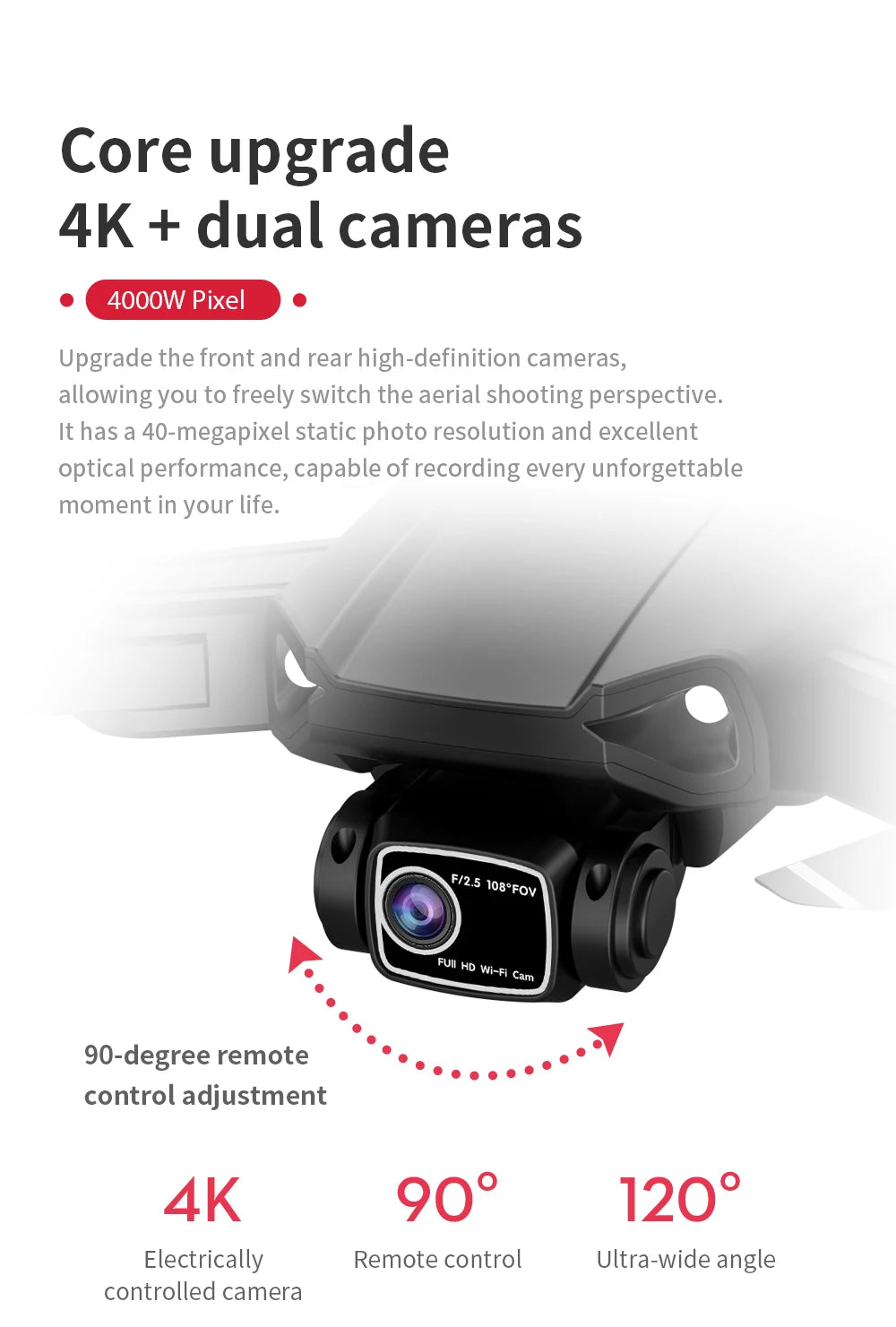 L900 Plus GPS Drone 4K Professional 5G HD Dual Camera Photography Brushless Foldable Quadcopter With Large Screen RC Drones Toys