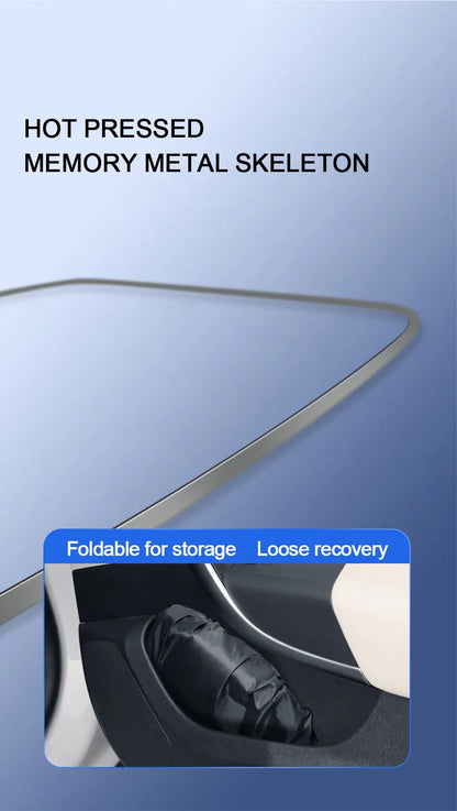 SEAMETAL Car Front Sunshades Foldable Windshield Sun Blocker Universal Fit for Car,Truck,SUV