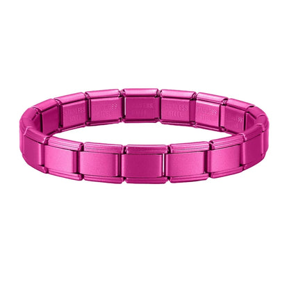 Y2K Italian Charm Bracelets DIY Basic Elastic Charm Stainless Steel Bracelet Fashion Women'S Jewelry Making Wholesale