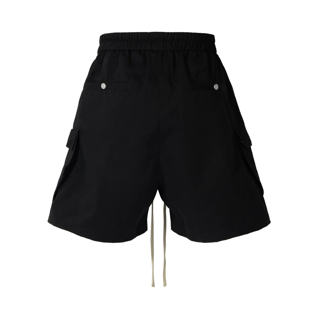 2025 Dark RO Style Drawstring Multi-pocket Tooling Shorts Men's Niche Casual Loose Straight Five-point Pants