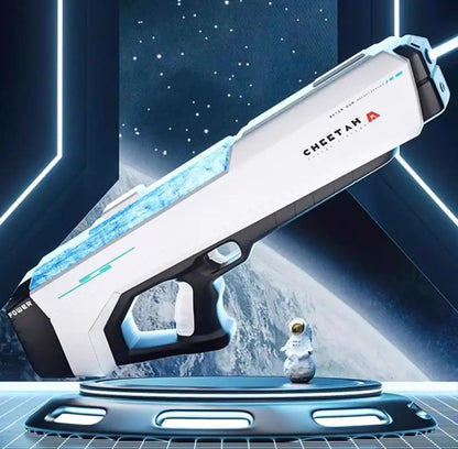 500mAh Electric Water Gun, Automatic Self-Priming Water Blaster, Summer Outdoor Water Fight Toy for Kids & Adults, Pool Beach Backyard Entertainment