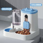 New Automatic 2 in 1  Feeder and Water Dispenser Pet Bowl  Food Bowl Feeding Watering Pet