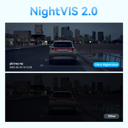 DDPAI M2 2K Dash Cam 330° Rotatable Car DVR with Smart Voice Control Night Vision Support 24H Parking Monitor