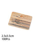 50/100Pcs 5x4cm Earring Cards Cardboard Labels DIY Jewelry Display Stand Holder Small Businesses Selling Packaging Supplies