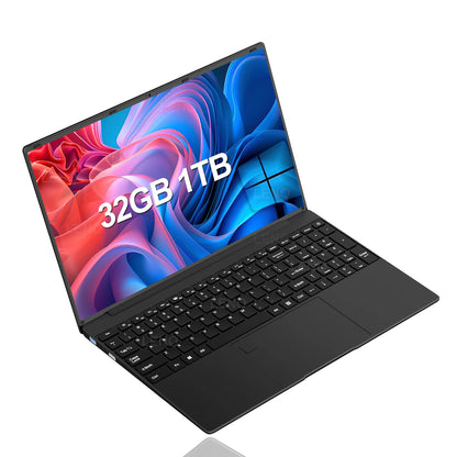 HOT LENO 15.6" Laptop Windows 11 32GB 2TB Intel Core i9 9900 1920*1080 HD Gaming Computer PC Gamer office Ultra Slim Notebook