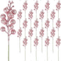 5/10Pcs Chritsmas Decoration Snowflake Red Berry Branche Chritsmas Tree Pendant for Home Decor Xmas New Year 2025 Gift Accessory