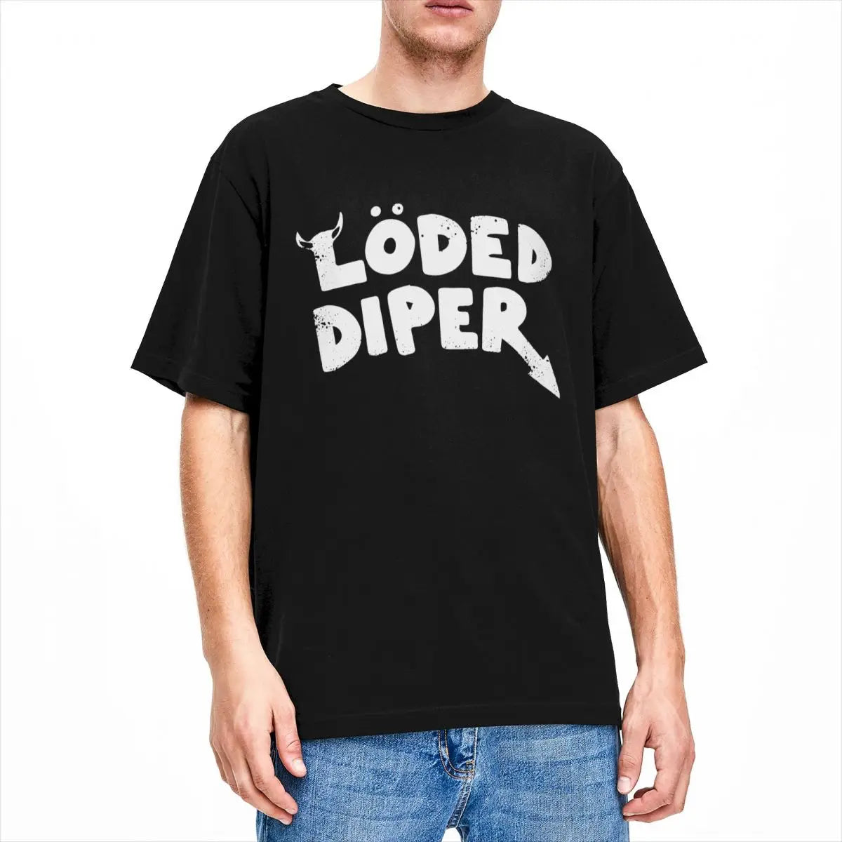 Men t-shirt LODED DIPER DIARY OF A WIMP KID tshirt male brand teeshirt men summer cotton t shirt