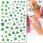 3d Nails Art Decals Spring Fruits Pink Full Tips Peony Magnolia Flowers Adhesive Sliders Stickers Decoration For Nails Manicure