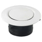 1X 75-200mm Round Air Vent Louver Grille Cover Outlet Adjustable Exhaust Vent Ducting Ventilation Grilles Ceiling Air Vent Cover