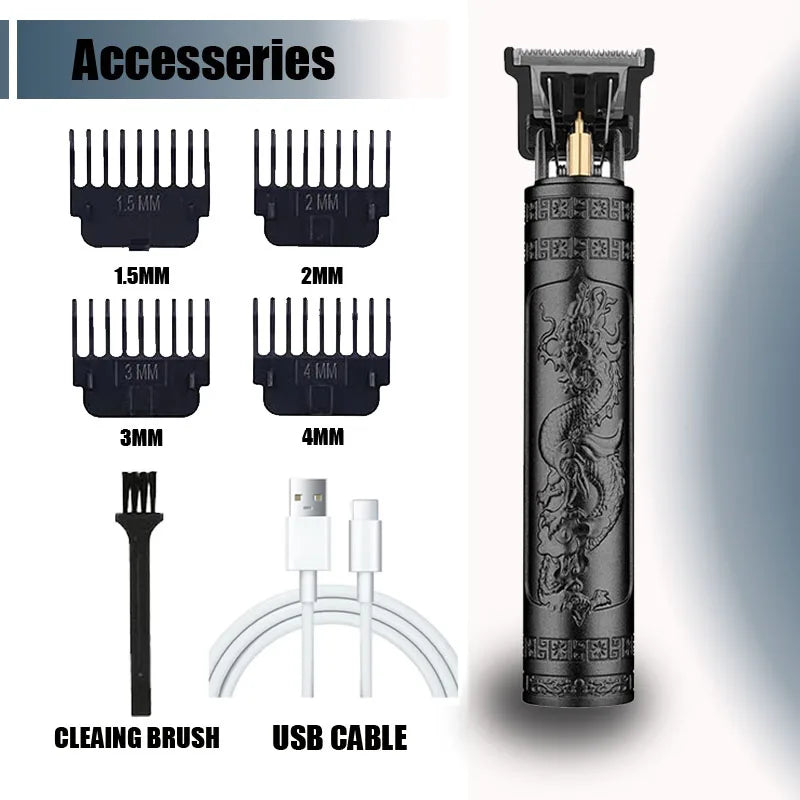 Hot Sale Hair Cutting Machine Men Beard Trimmer Electric Hair Clipper T9 Hair Trimmer Rechargeable Electric Shaver Beard Barber