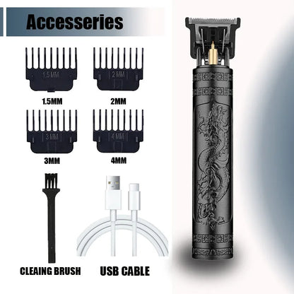 Hot Sale Hair Cutting Machine Men Beard Trimmer Electric Hair Clipper T9 Hair Trimmer Rechargeable Electric Shaver Beard Barber
